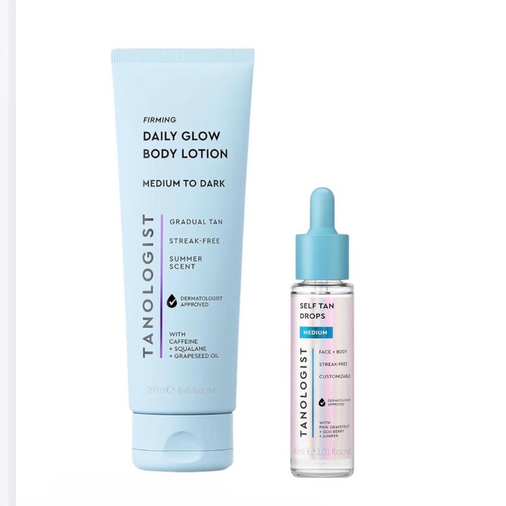 Tanologist - Daily Glow Lotion & Tan Drops Set